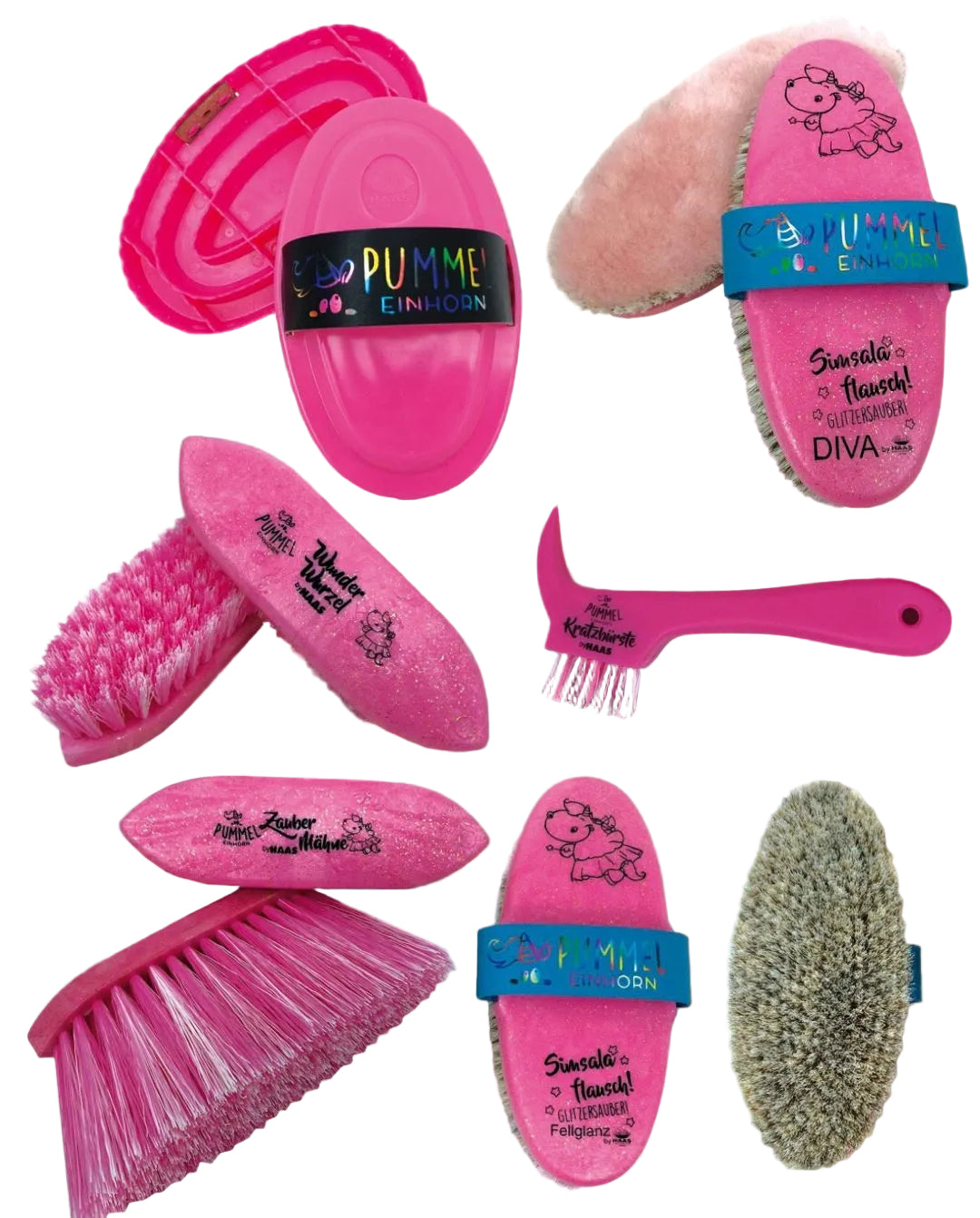 HAAS "Pummelfee" 6-Piece Set Pink