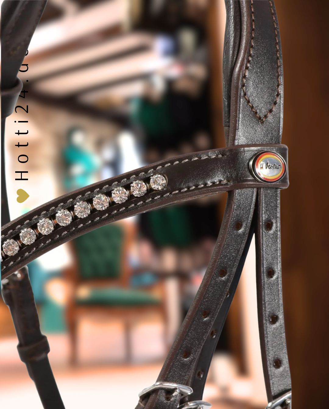 Hans Melzer »Trense Lexington inkl. Zügel Brown/White