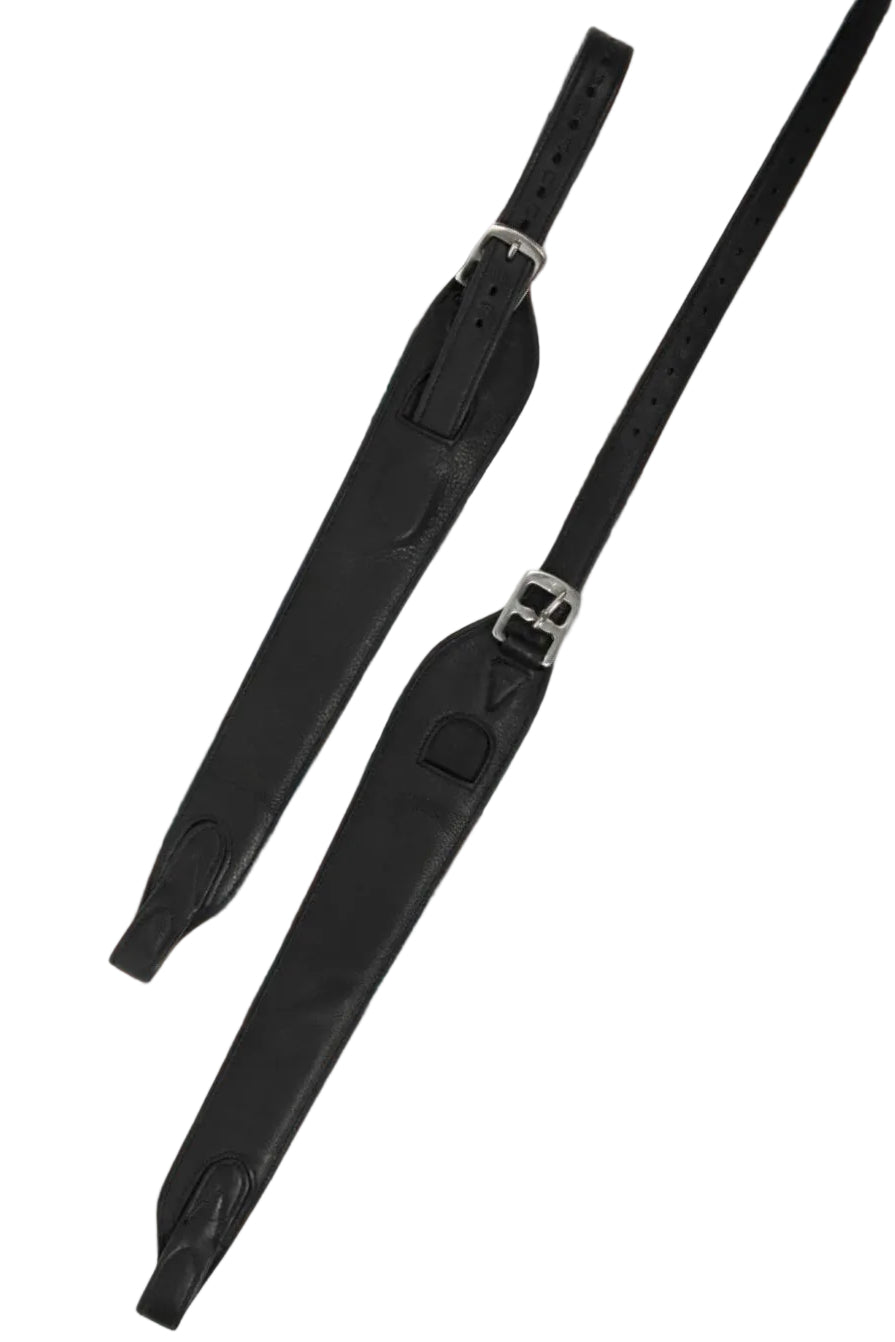 Hans Melzer »Stirrup Leathers Softtouch Mono Jump Black