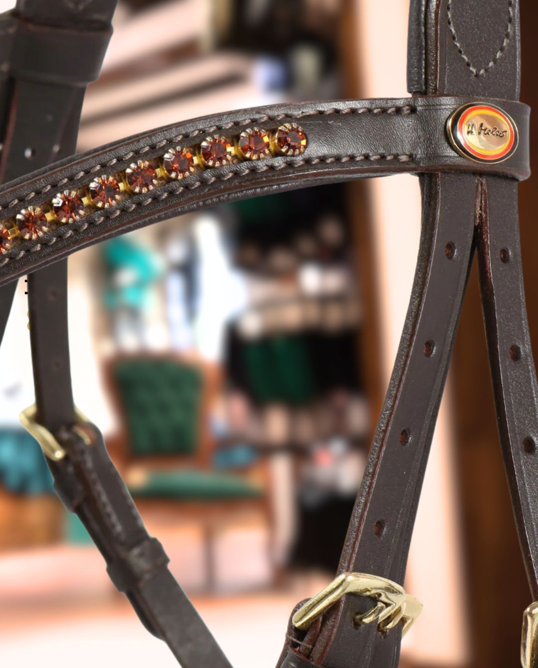 Hans Melzer »Trense Hannover inkl. Zügel Brown