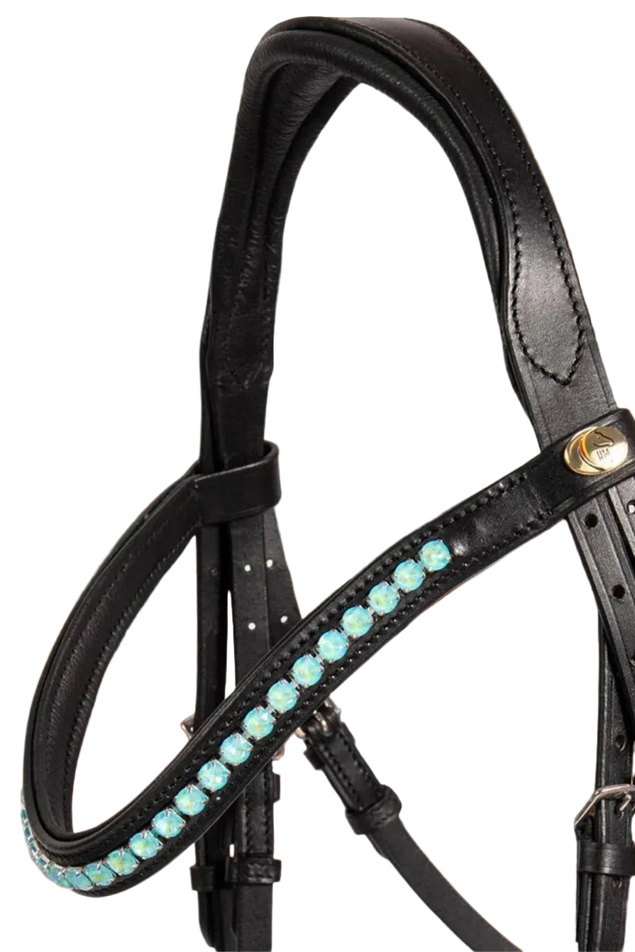 Hans Melzer "Bridle Season 2024 incl. Reins Black