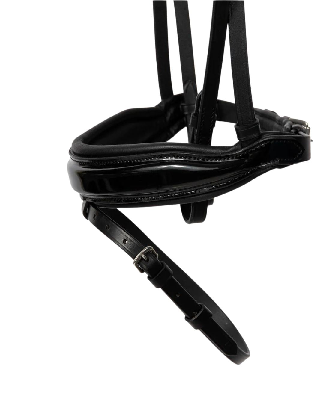 Hans Melzer »Trense Wiesbaden Comfort inkl. Zügel Lack Black