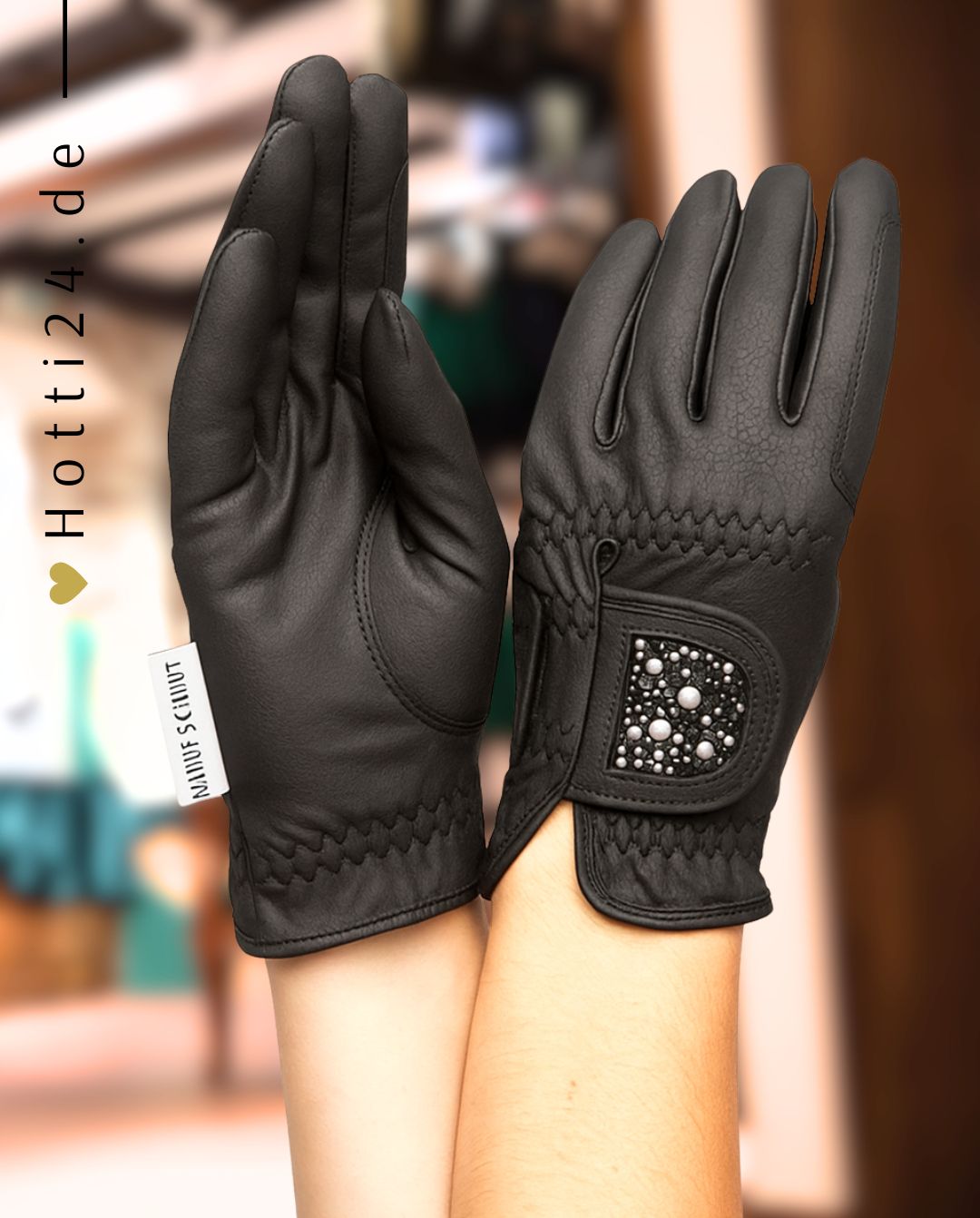 Hauke Schmidt »Reithandschuhe A Touch of Magic Tack Black