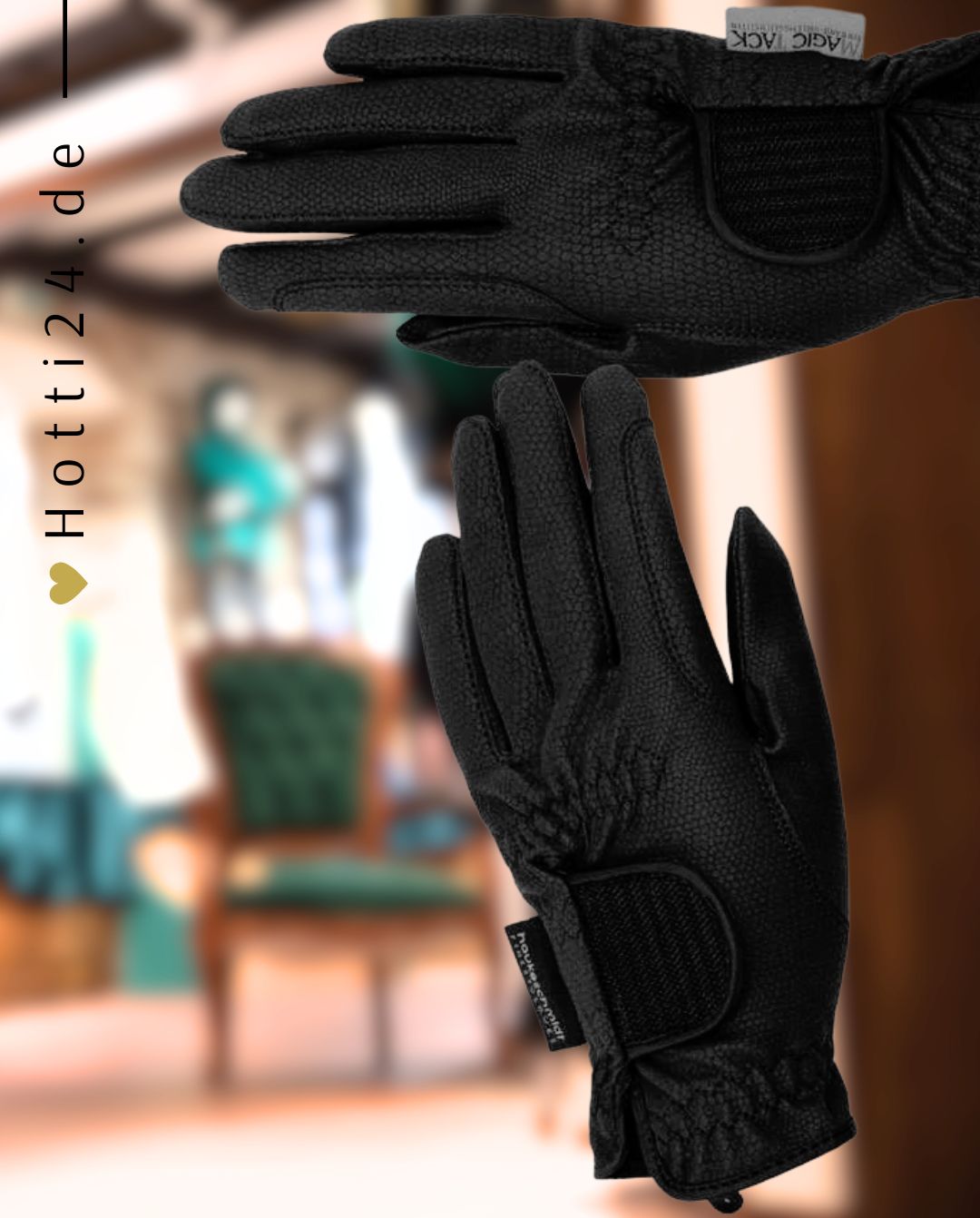 HAUKE SCHMIDT »Reithandschuhe A Touch of Magic Tack Black