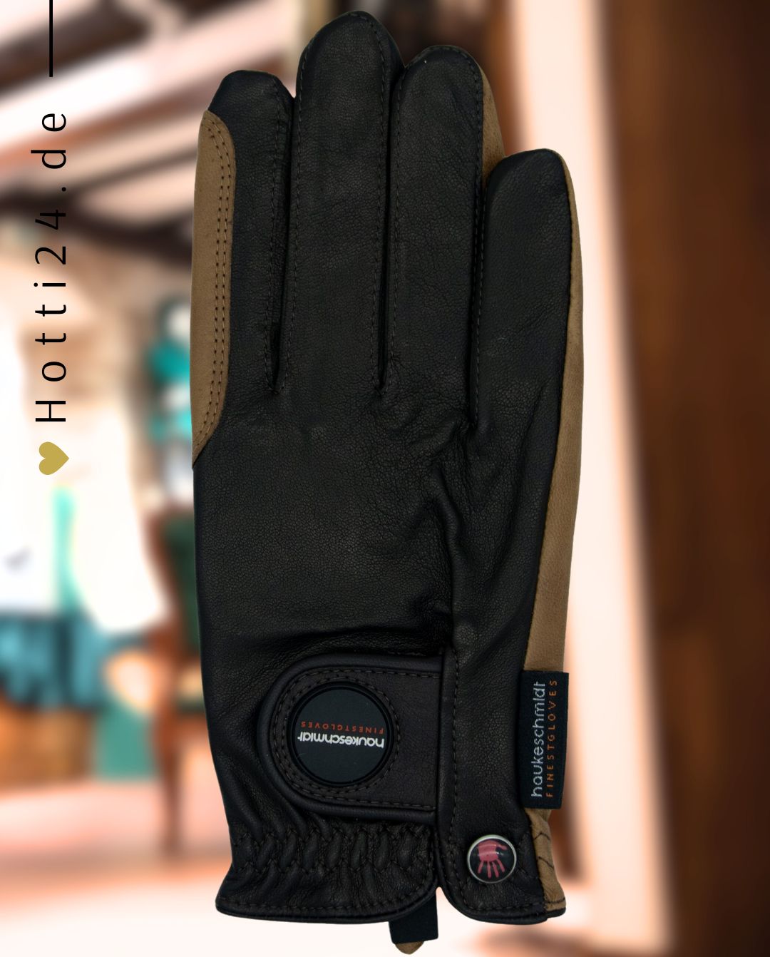 Hauke Schmidt »Reithandschuhe Winter’s Finest Mokka