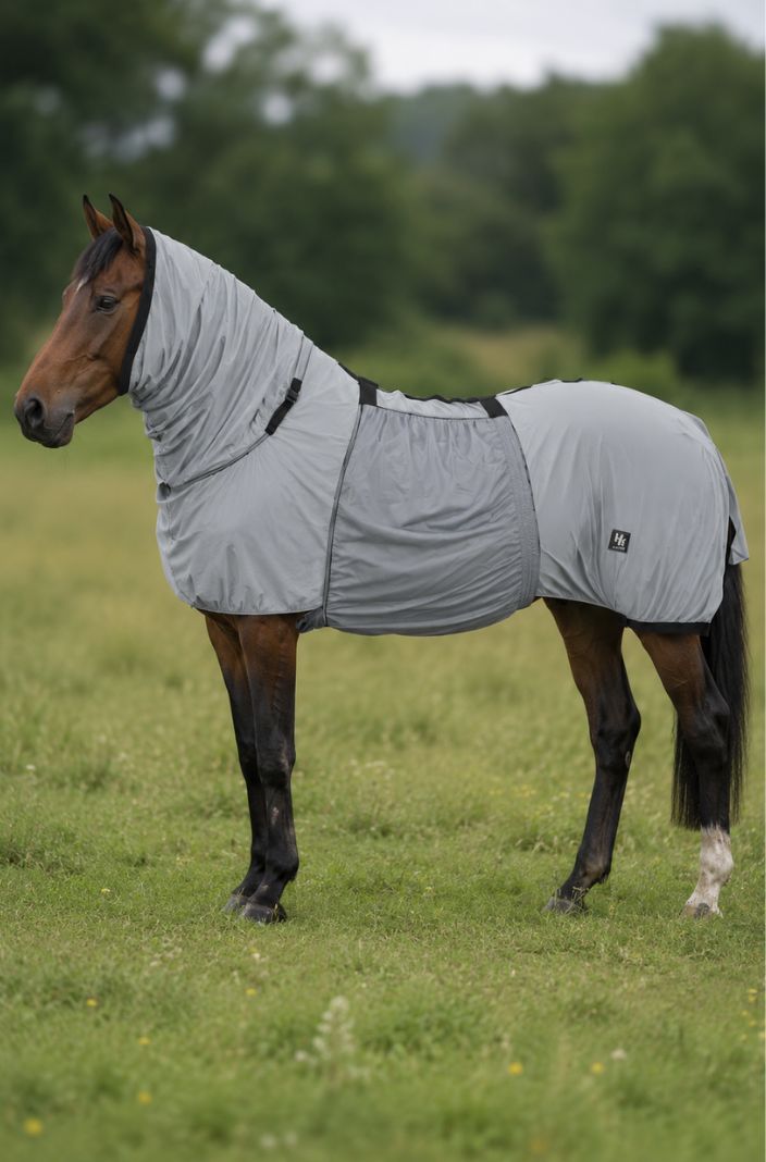 HORSE GUARD »Sweet Itch Rug Fly Rug Grey