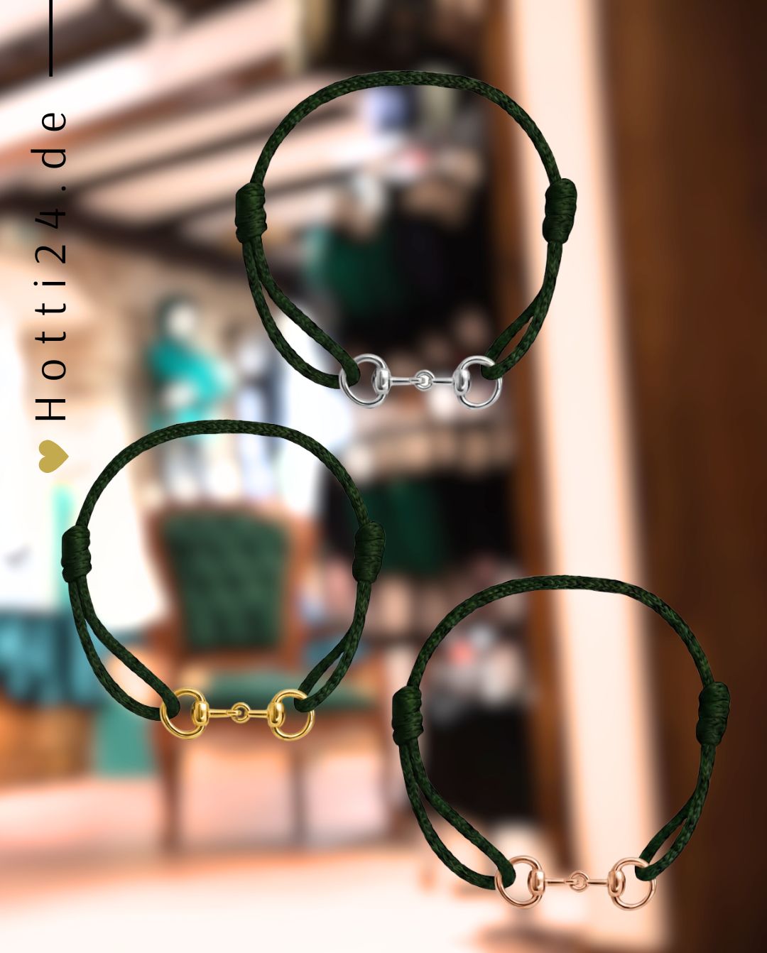 HV Polo »Armband HVPKate Gebiss klein Forest Nr. 19