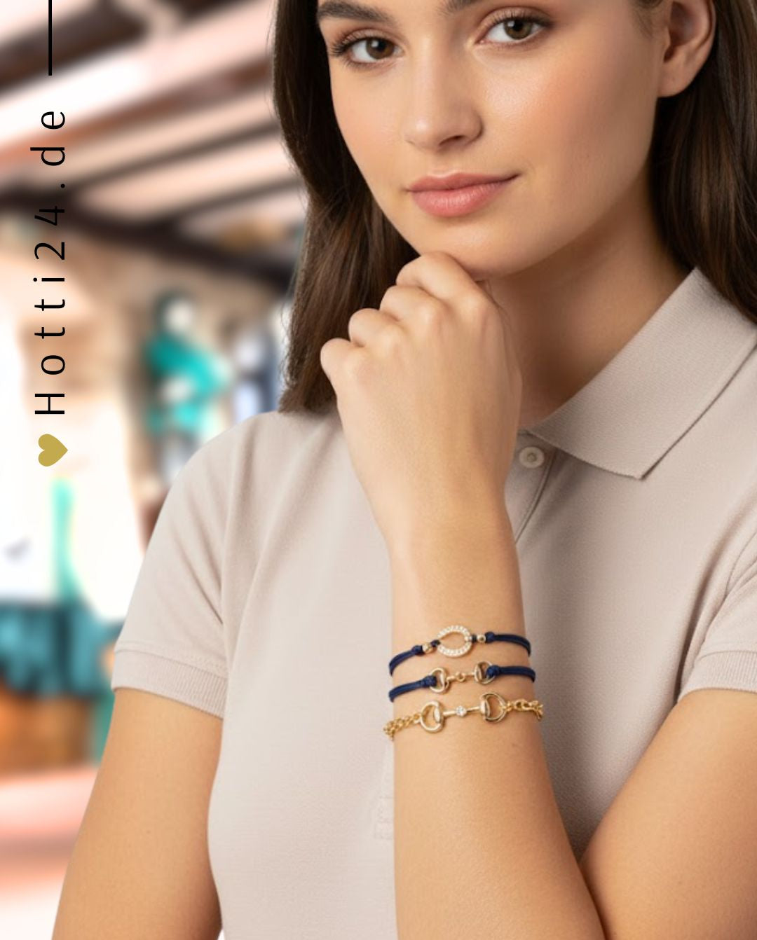 HV Polo »Armband Mix & Match 3er Set Gold