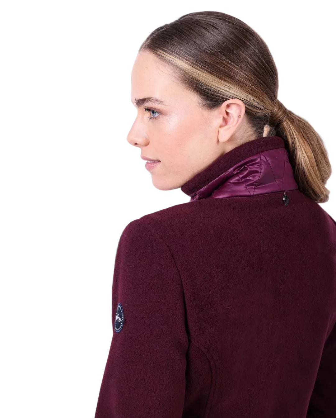 HV Polo "Fleece Jacket HVPDawn Dark Berry