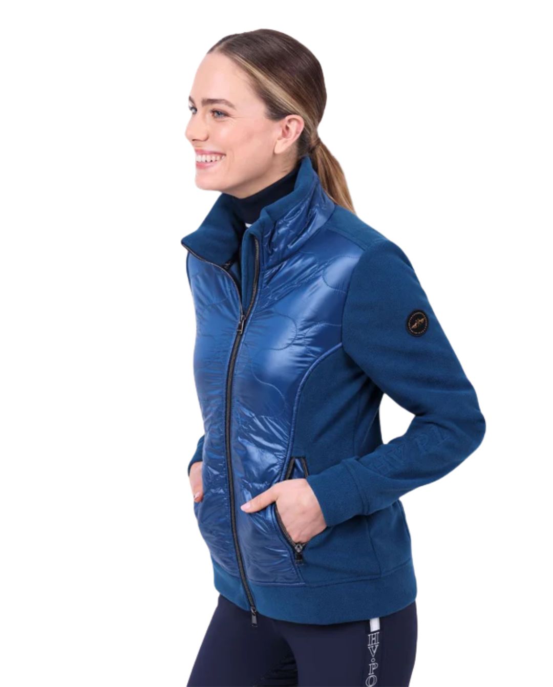 HV Polo »Fleece Jacket HVPDawn Deep Sea Blue