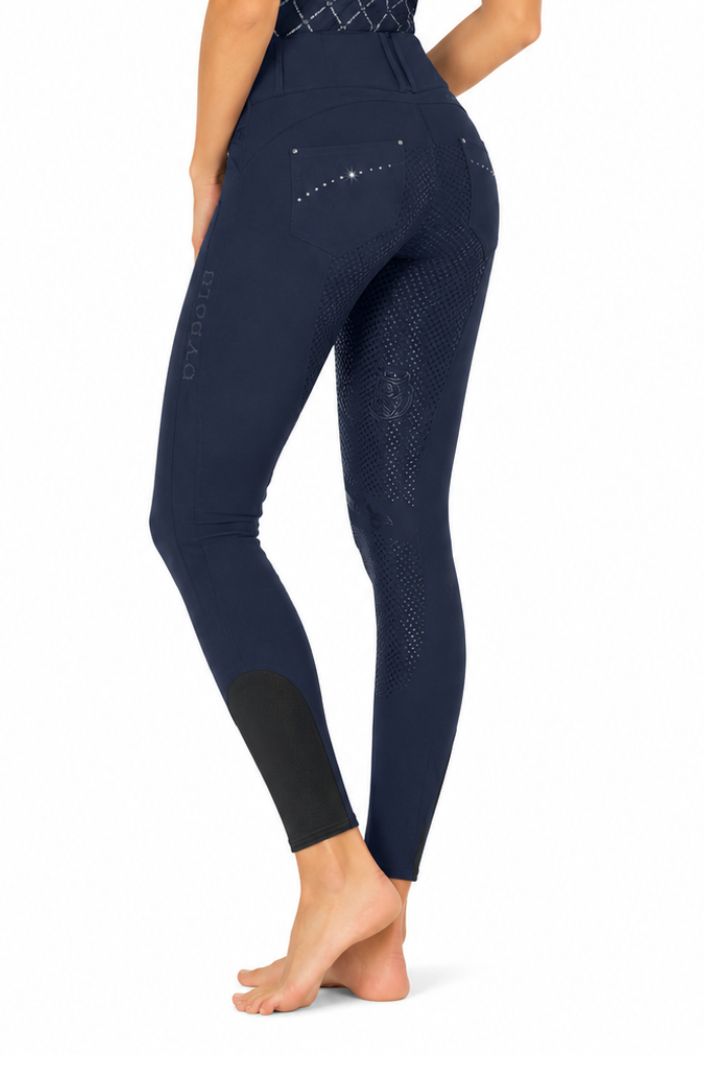 HV Polo Breeches HVPElena FullGrip Navy