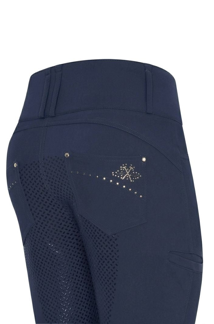 HV Polo Breeches HVPElena FullGrip Navy
