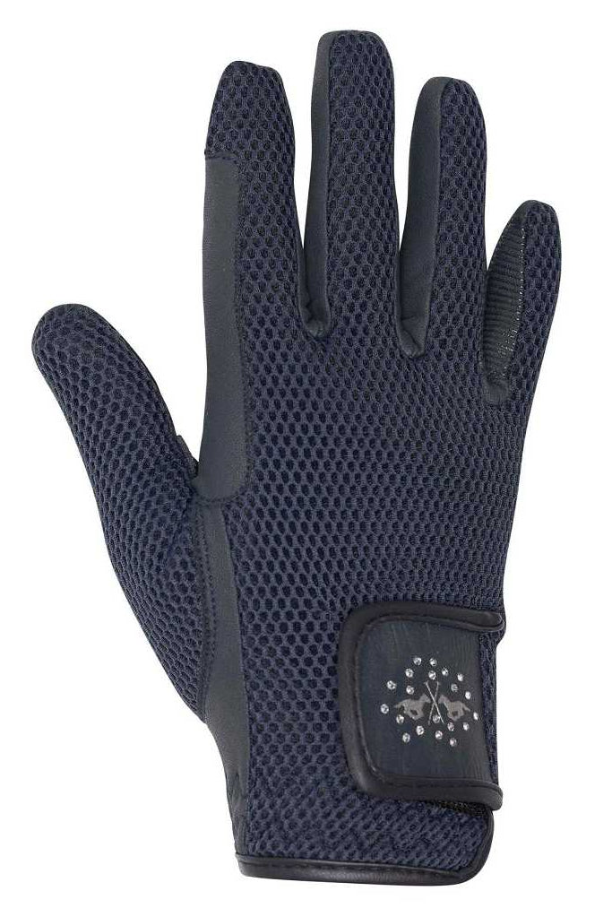 damen reithandschuhe blau alexa hv polo