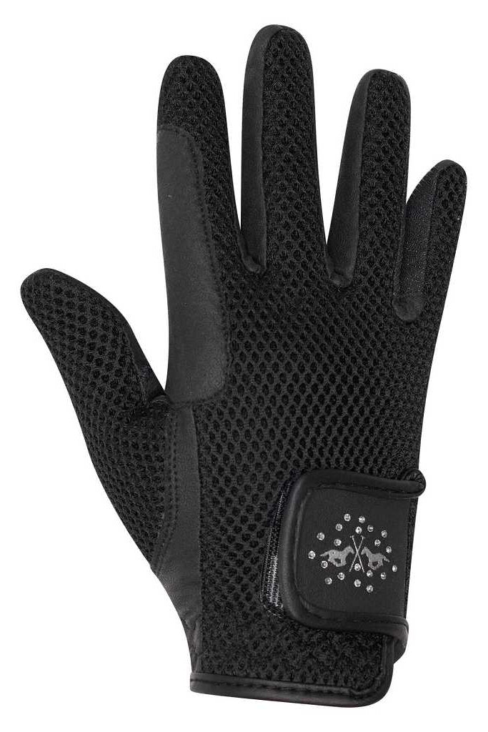damen reithandschuhe schwarz alexa hv polo