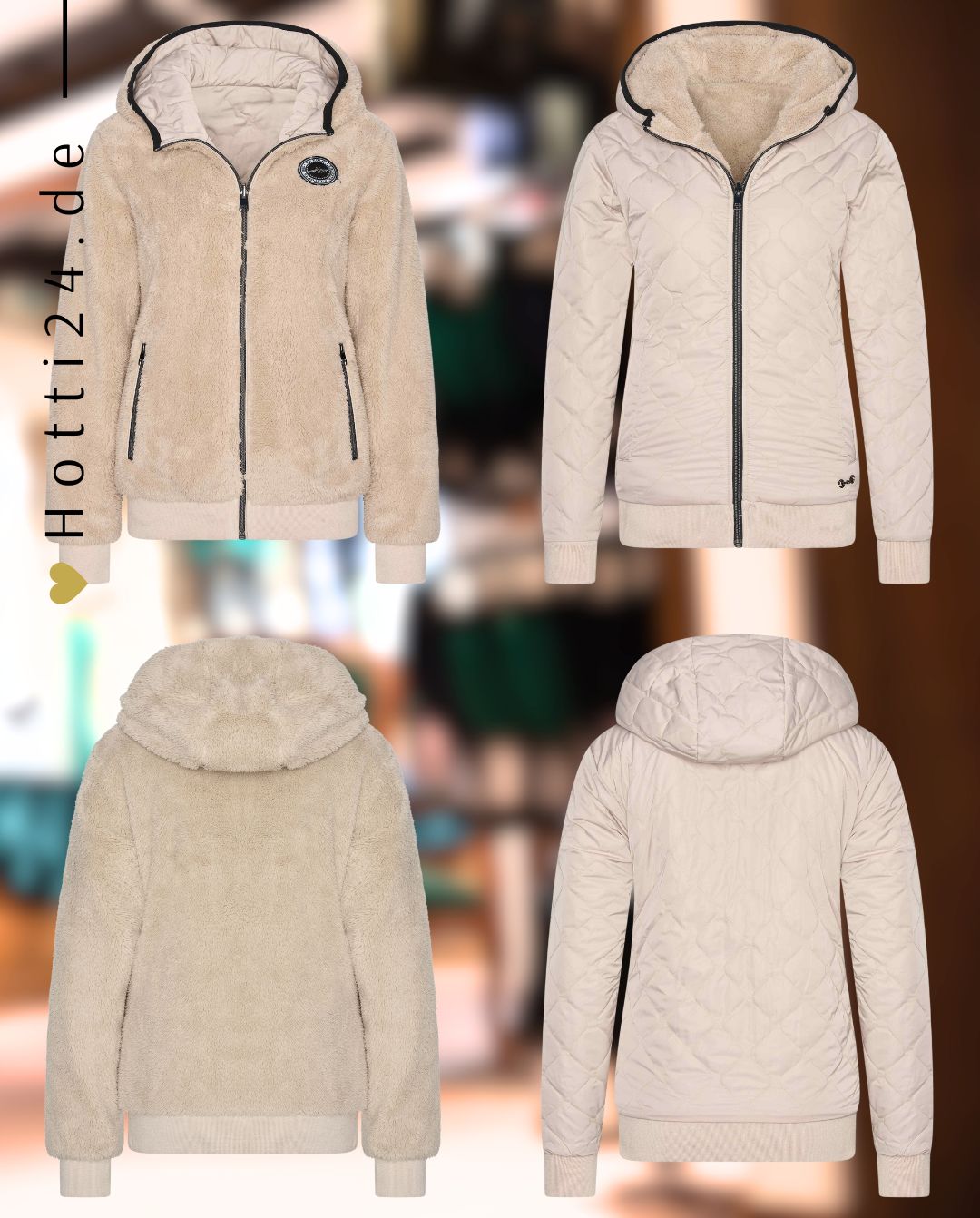 HV POLO »Fleece Wendejacke HVPCathy Kit
