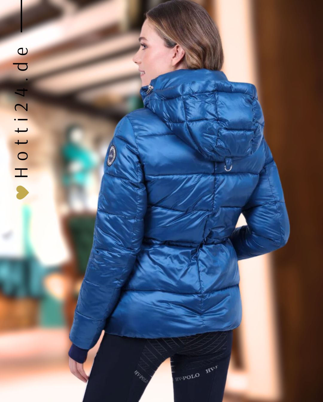 HV POLO »Winterjacke HVPChrissy Türkis