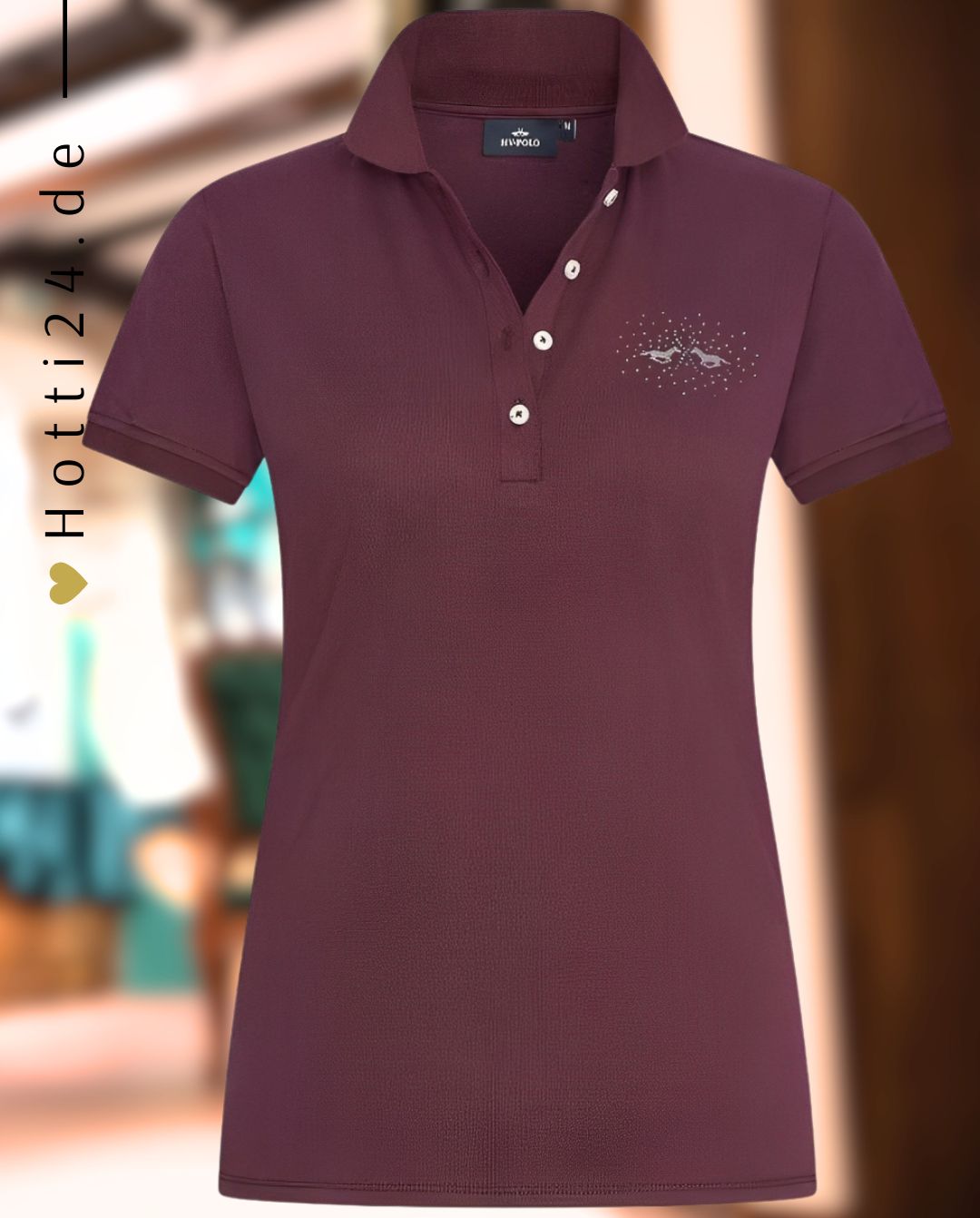 HV POLO »Poloshirt HVPClassic Dark Berry