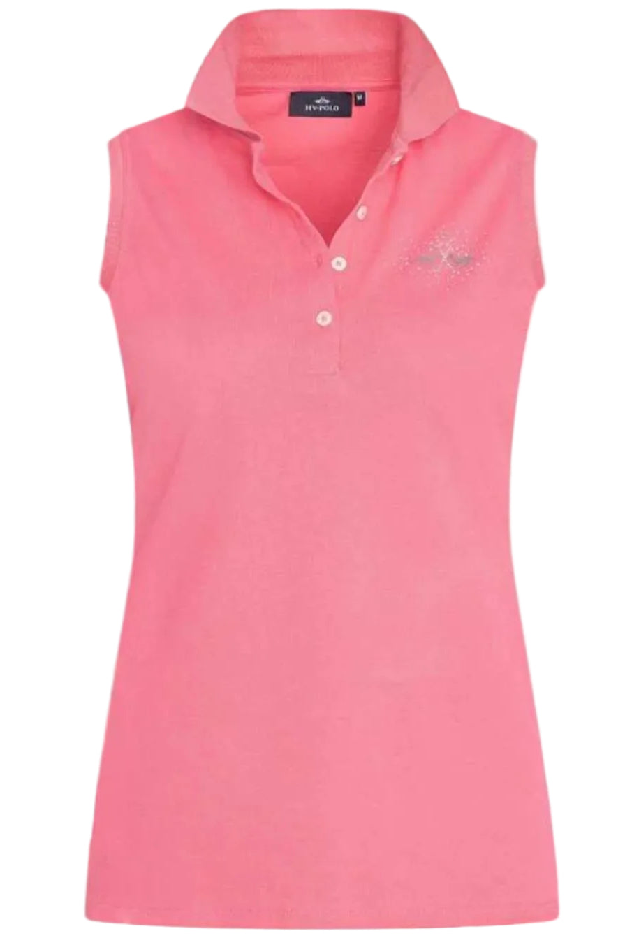 HV Polo »Women's Sleeveless Polo Shirt HVPClassic Power Pink