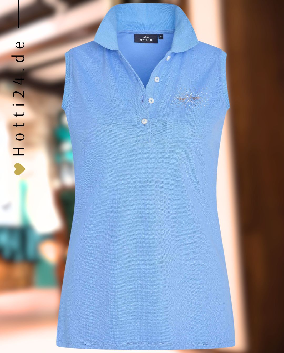 HV POLO »Poloshirt HVPClassic ärmellos Blue