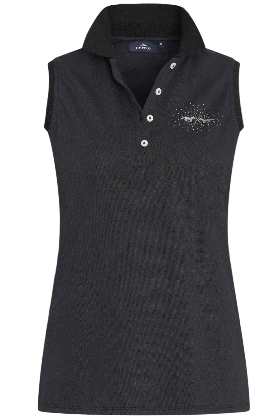 HV Polo "Women's Sleeveless Polo Shirt HVPClassic Black