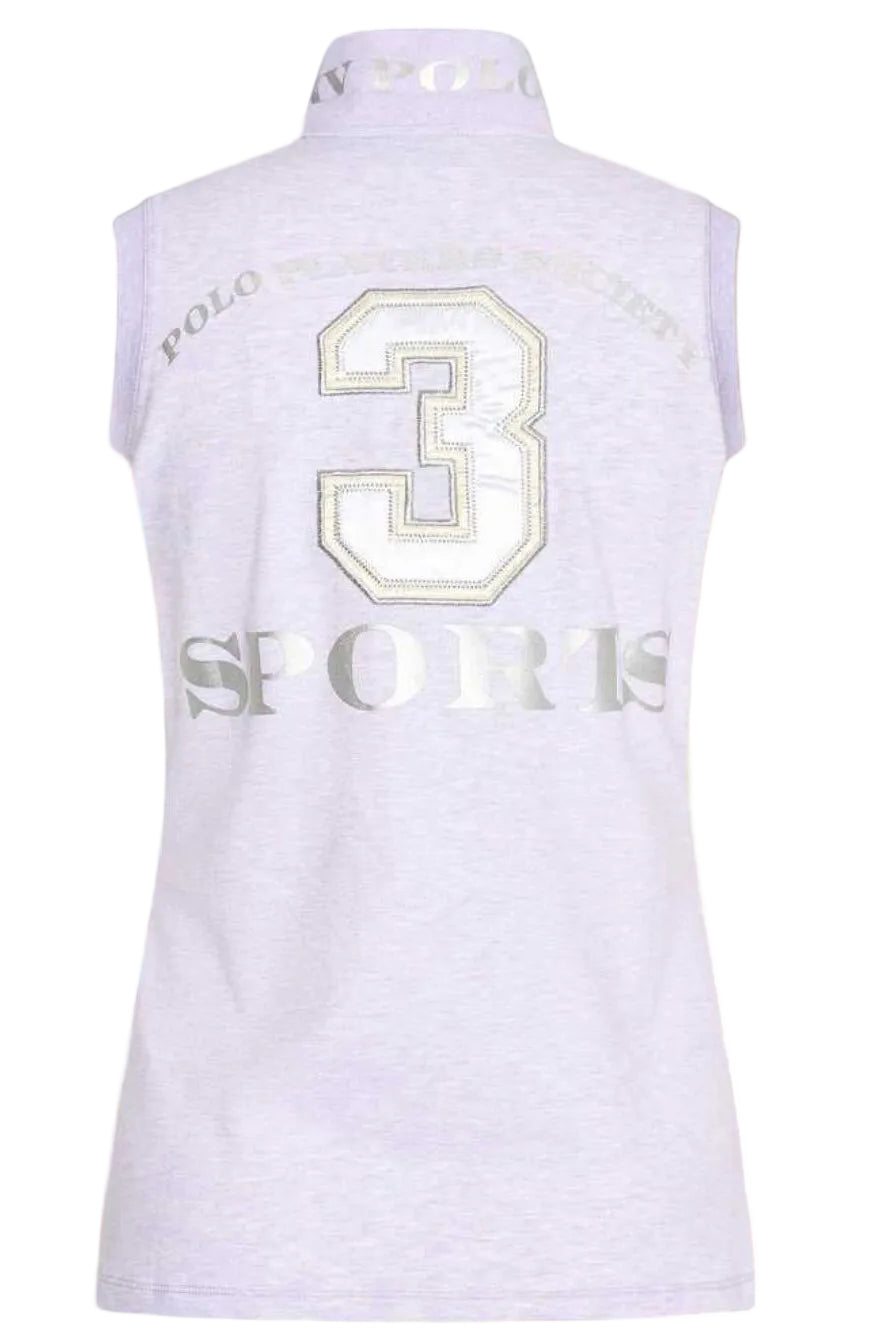 HV POLO »Sleeveless Polo Shirt HVPFavouritas R.Lilac Heather