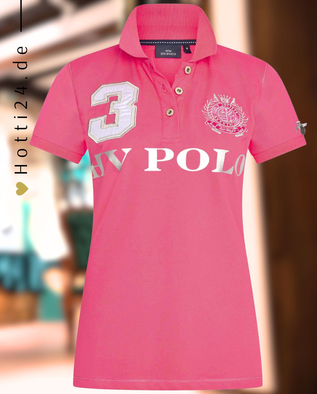 HV POLO »Poloshirt HVPFavouritas Pink