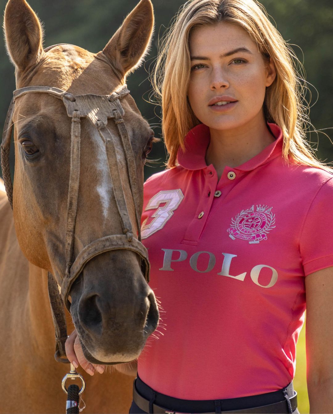 HV POLO »Polo Shirt HVPFavouritas Pink