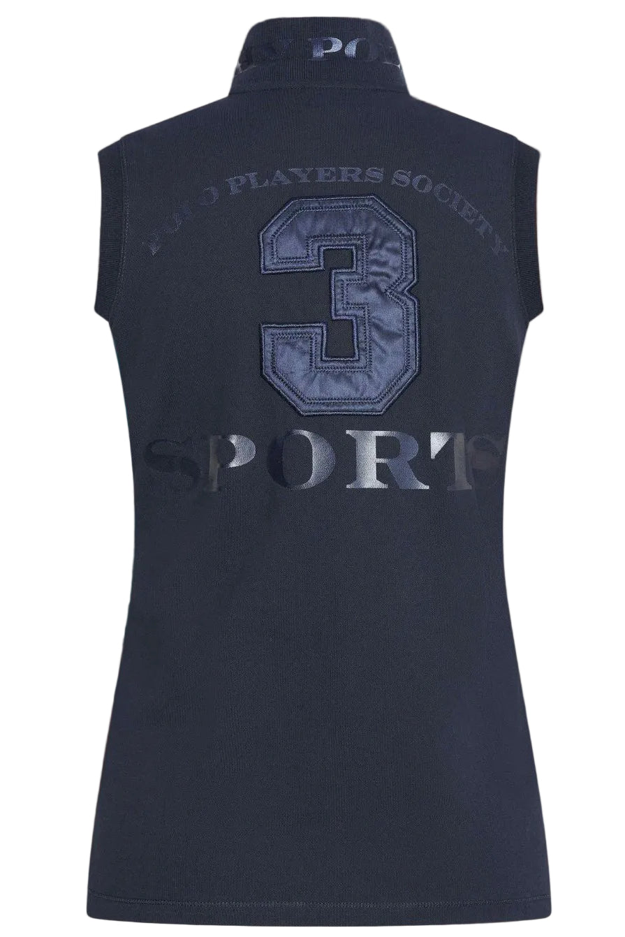 HV POLO »Sleeveless Polo Shirt HVPFavouritas Navy Metallic