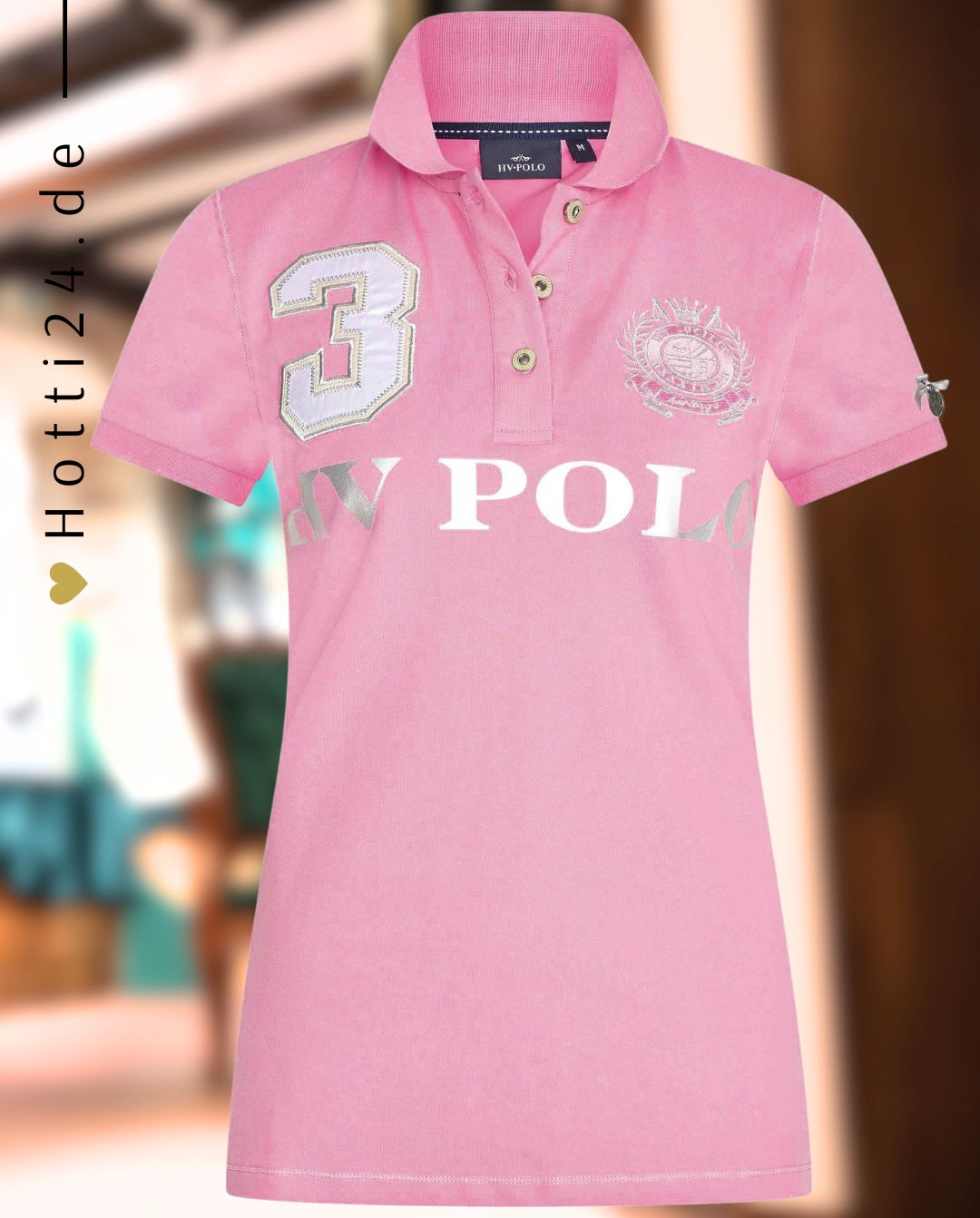 HV POLO »Poloshirt HVPFavouritas Wild Rose