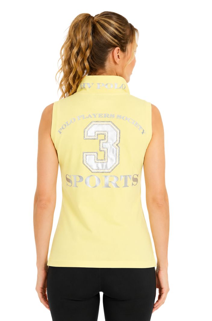 HV POLO »Sleeveless Polo Shirt HVPFavouritas Lemonade