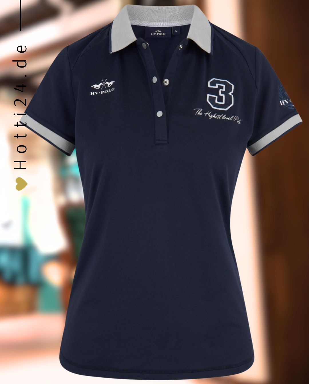 HV POLO »Poloshirt HVPFavouritas Tech Navy