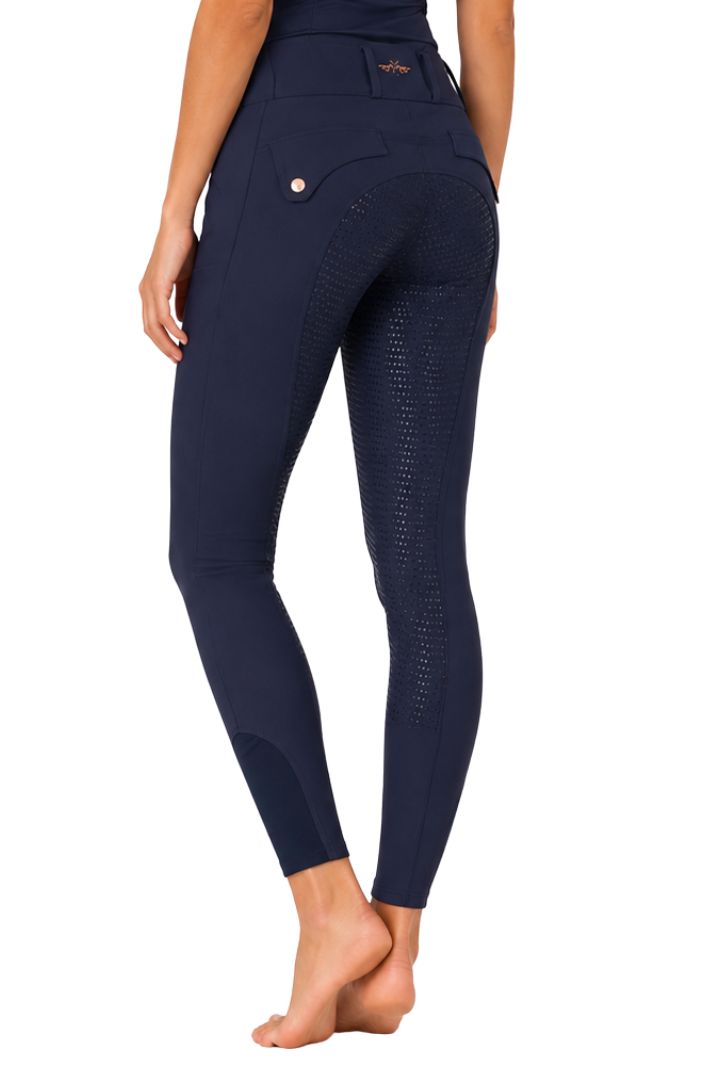 HV Polo "Women's Breeches HVPPauline FullGrip Navy