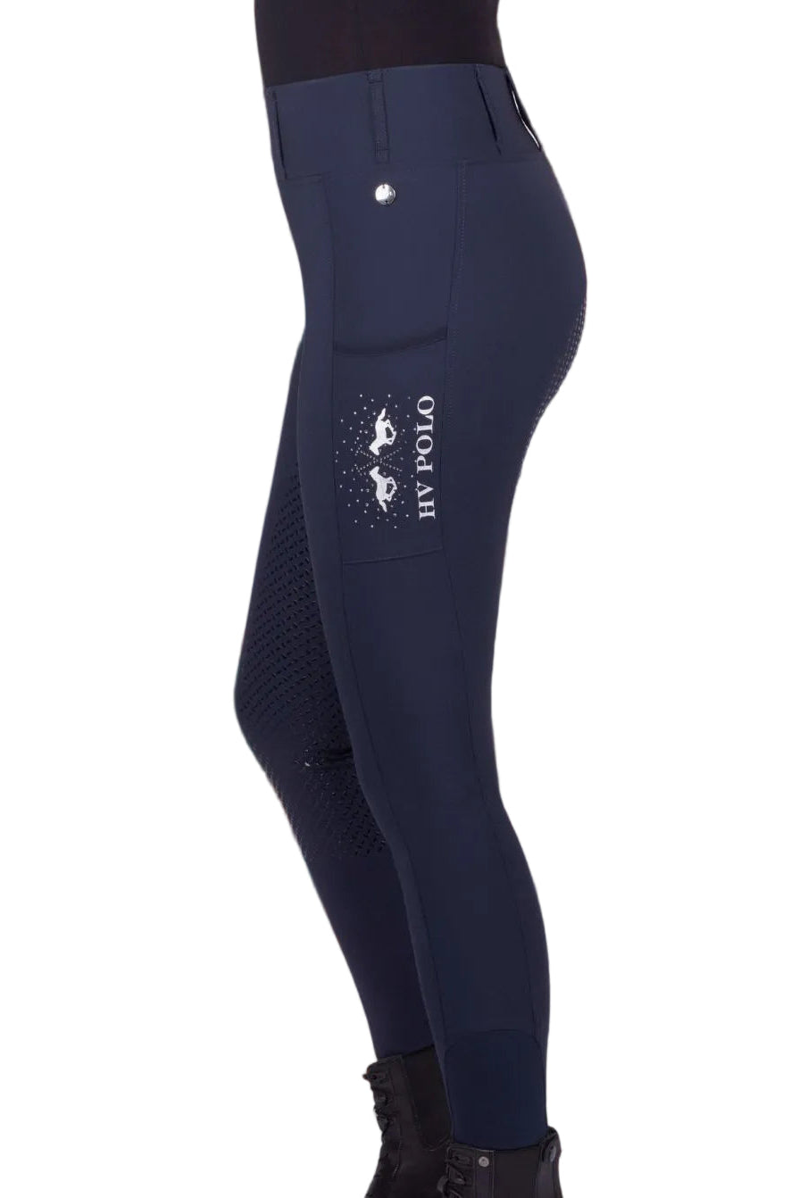 HV Polo "Women's Riding Leggings HVPClassic FullGrip Navy