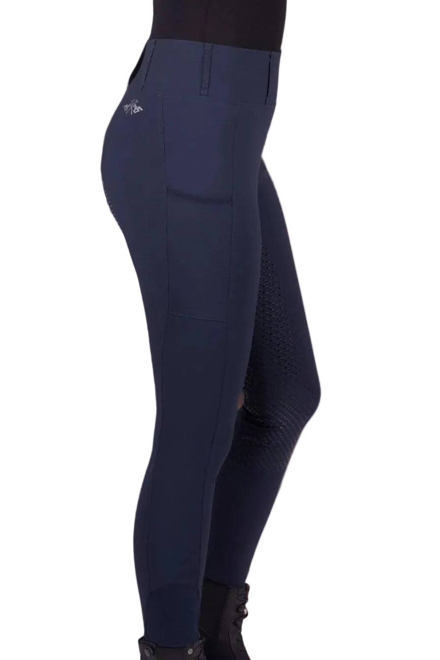 HV Polo "Women's Riding Leggings HVPClassic FullGrip Navy