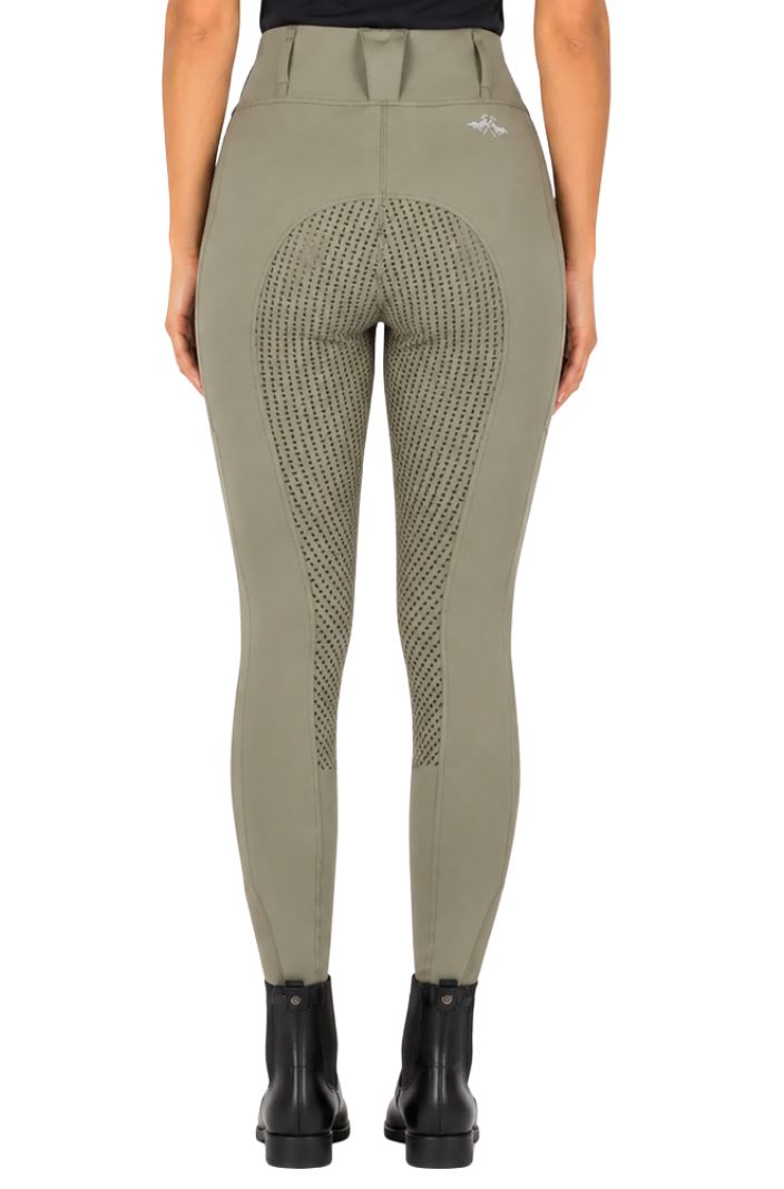 HV Polo »Women's Riding Leggings HVPClassic FullGrip Oil Green
