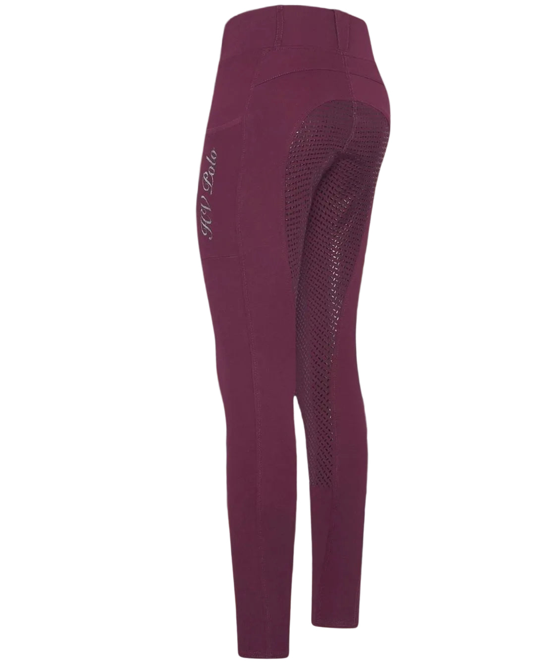 HV POLO »Reitleggings HVPLuci FullGrip Dark Berry