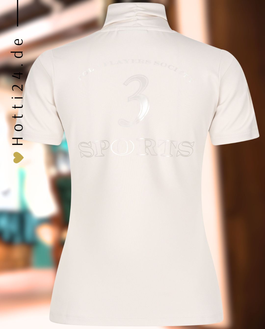 HV POLO »Trainingsshirt HVPFavouritas Platinum Ivory
