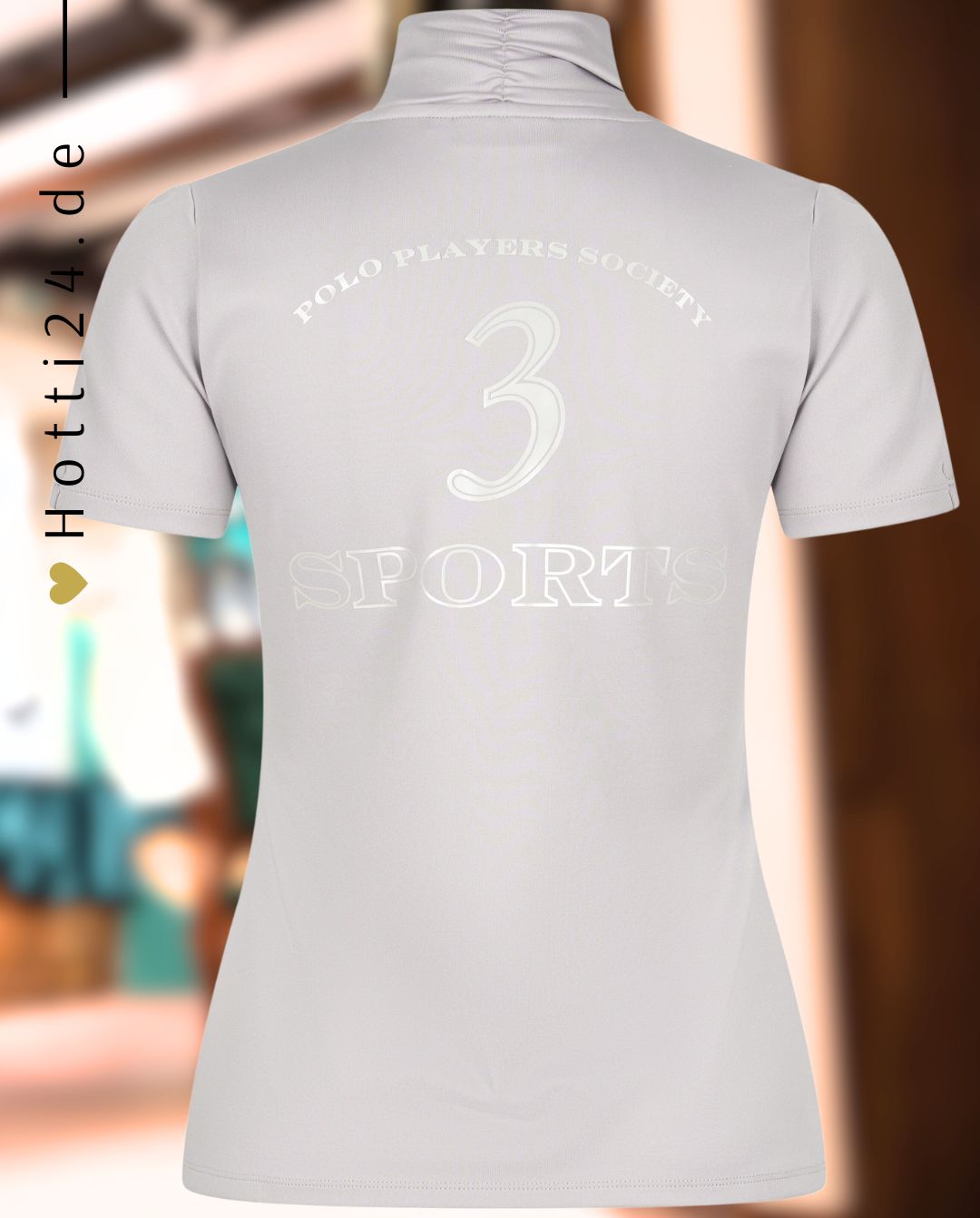 HV Polo "Women's Training Shirt Tech HVPFavouritas Platinum Grey