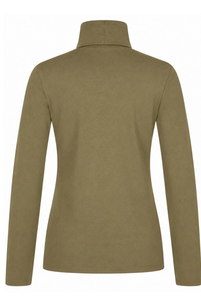 HV Polo Reitshirt Langarm HVPDee Oil Green