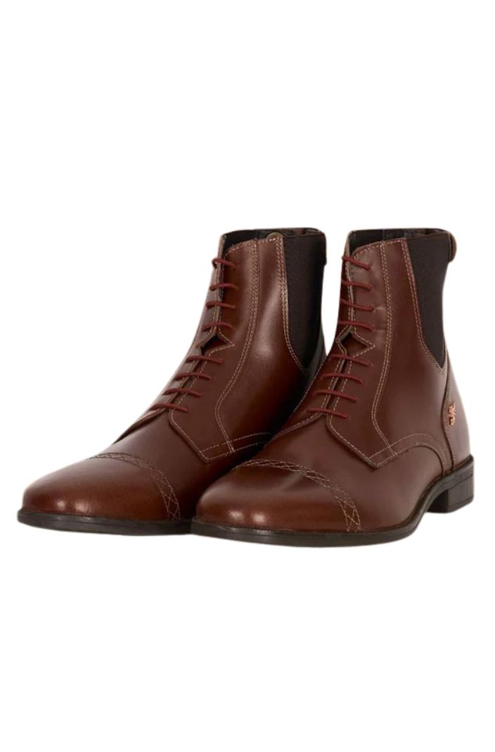 Die HV POLO Damen Stiefelette "Jodphurs Legacy" in Braun mit der Artikelnummer 2003093502-8781 ist bei www.Hotti24.de erhältlich.