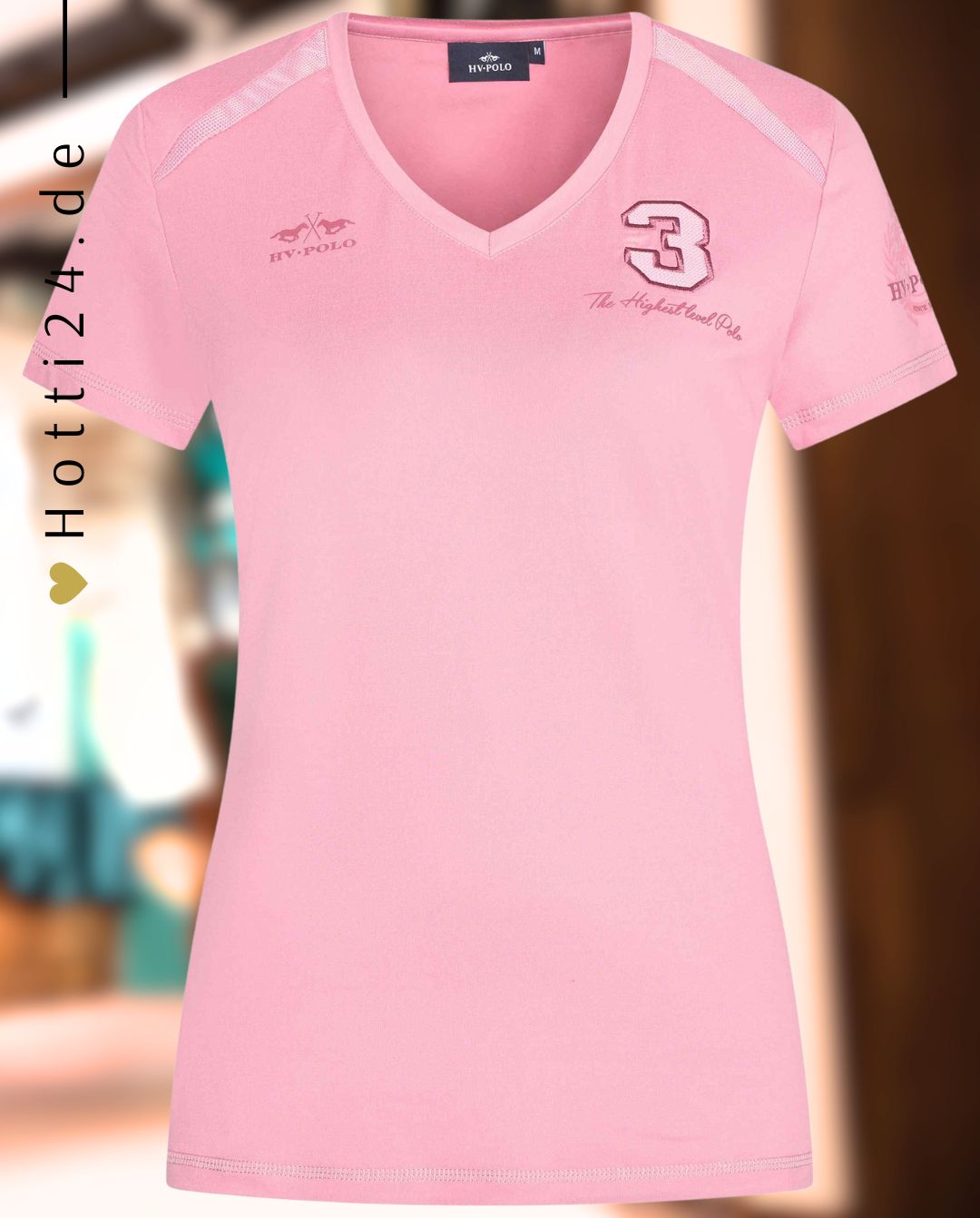 HV POLO »T-Shirt Tech HVPFavouritas Wild Rose