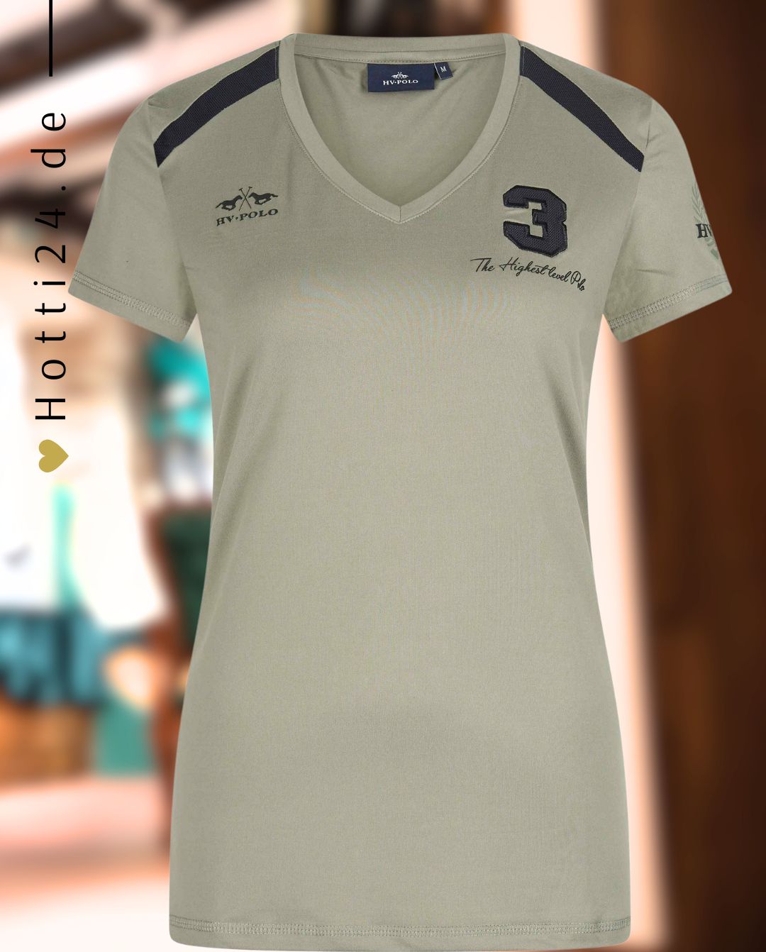 HV POLO »Trainingsshirt HVPFavouritas Oil Green