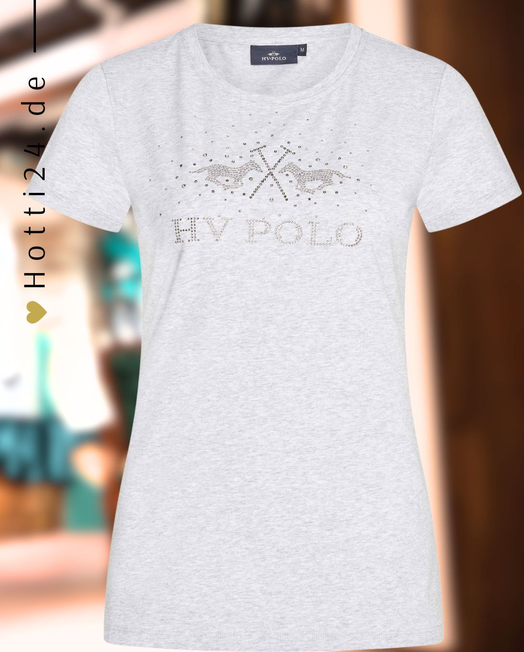 HV POLO »T-Shirt HVPLola Grey Heather