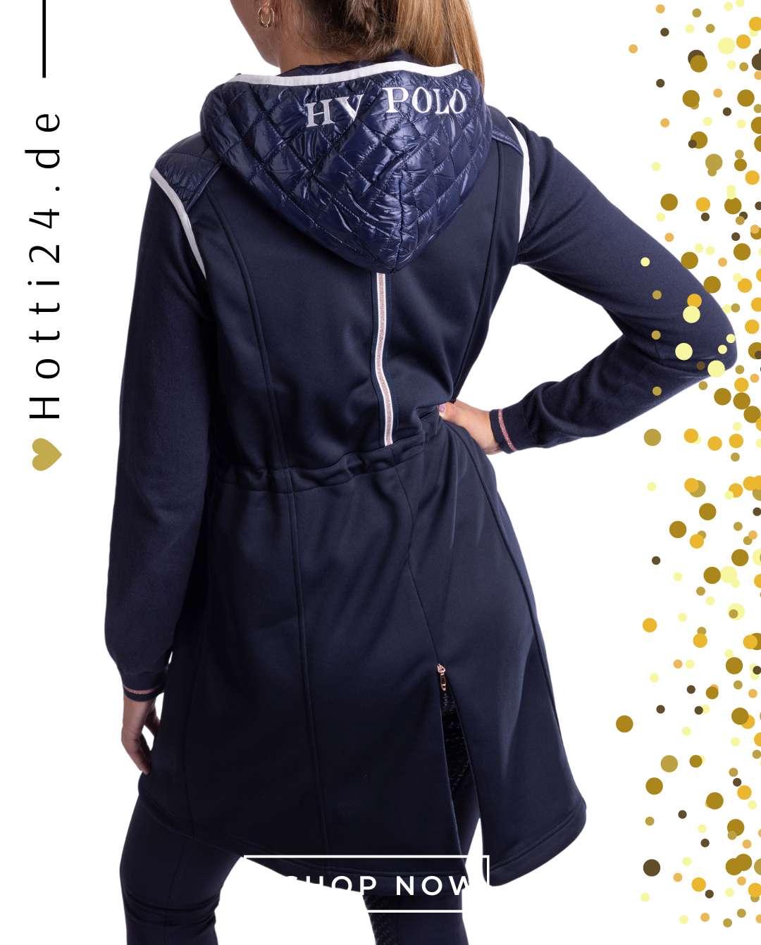 hv polo damen weste carol 0409093510-5001 blau hinten