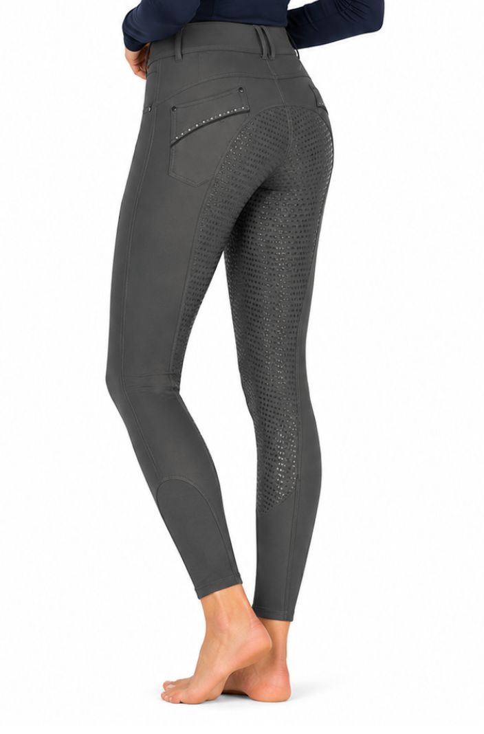 HV Polo Reithose HVPEllen FullGrip Grau