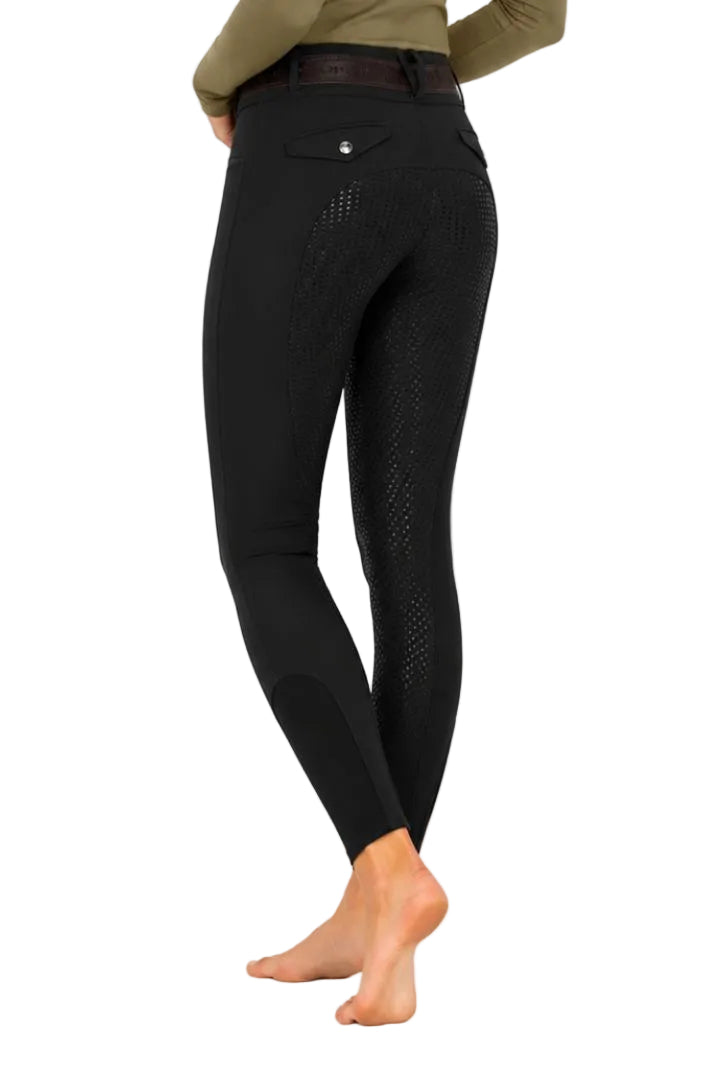 HV Polo Reithose HVPValeska FullGrip Schwarz