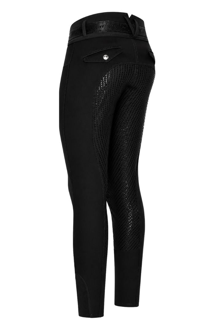 HV Polo Reithose HVPValeska FullGrip Schwarz