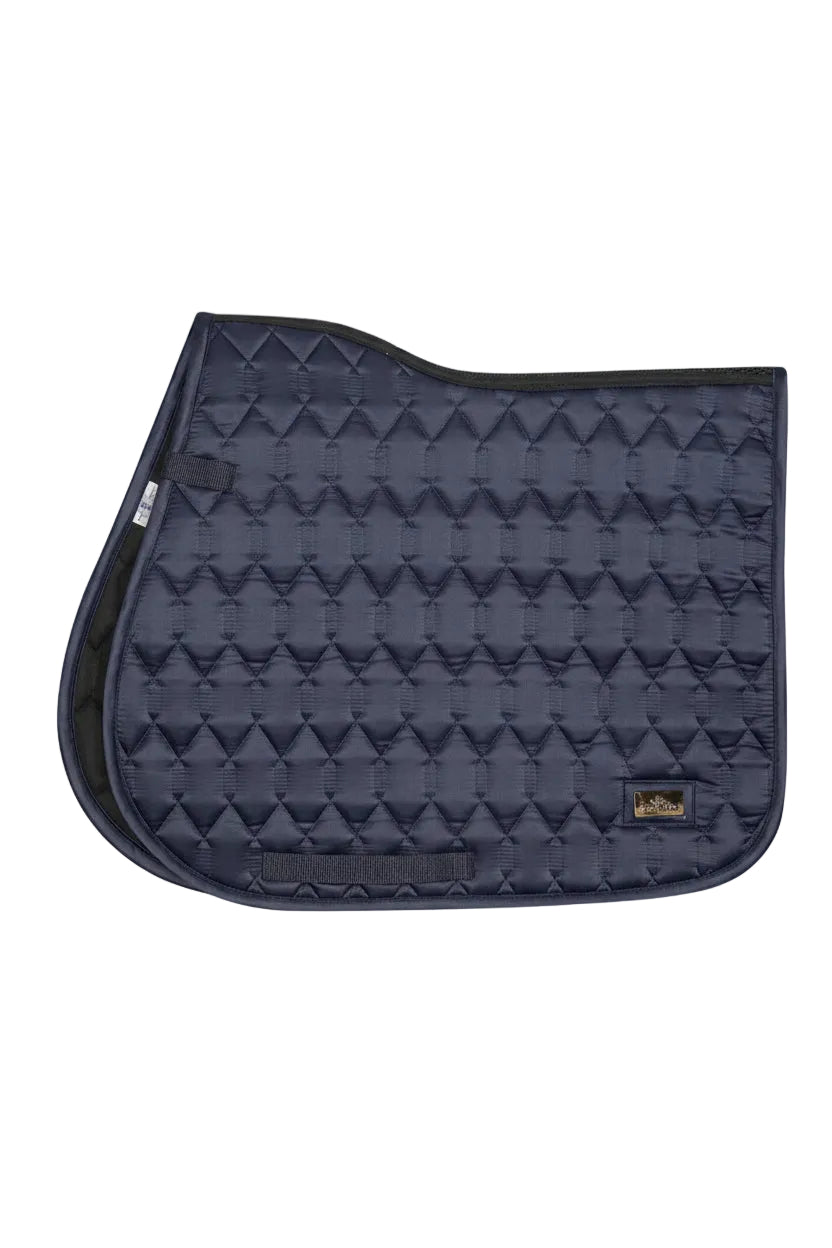 HV Polo Dressage Saddle Pad HVPWelmoed Simple Shine Navy