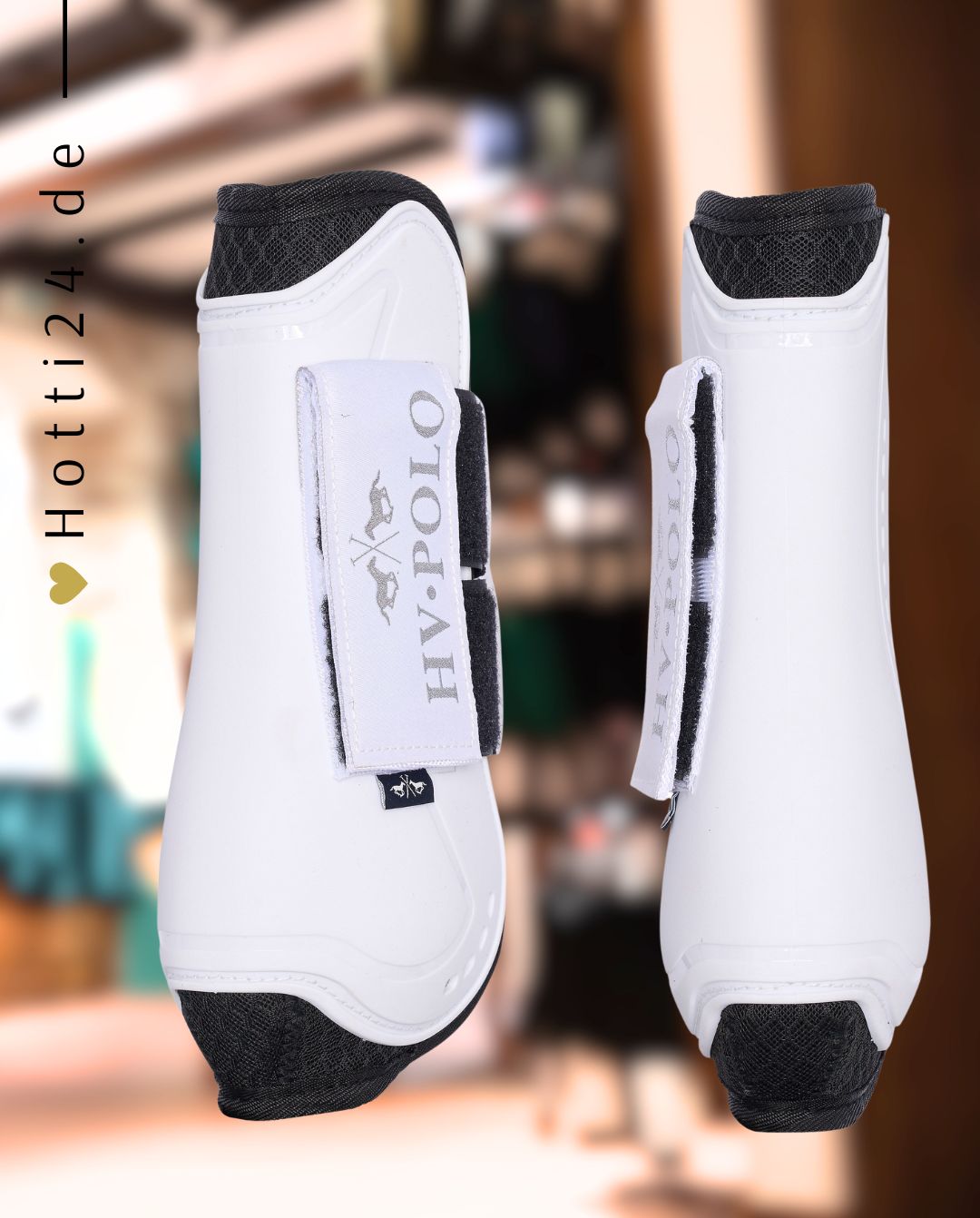 HV POLO »Gamaschen + Streichkappen HVPClassic 4er Set White