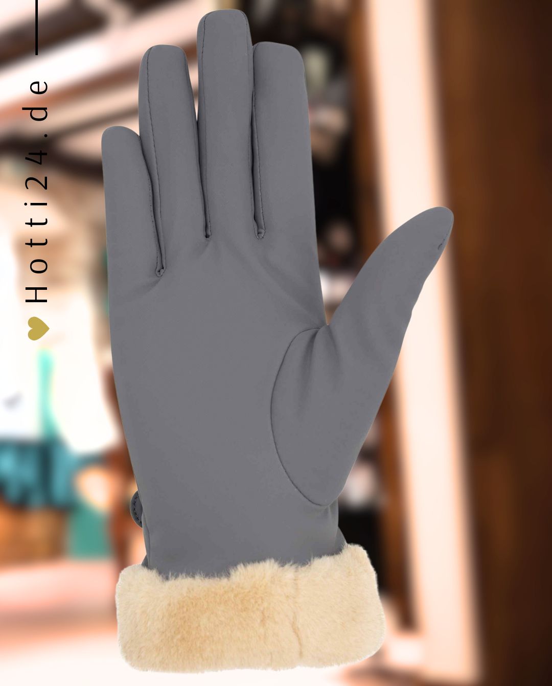 HV POLO »Reithandschuhe HVPGarnet Cool Grey